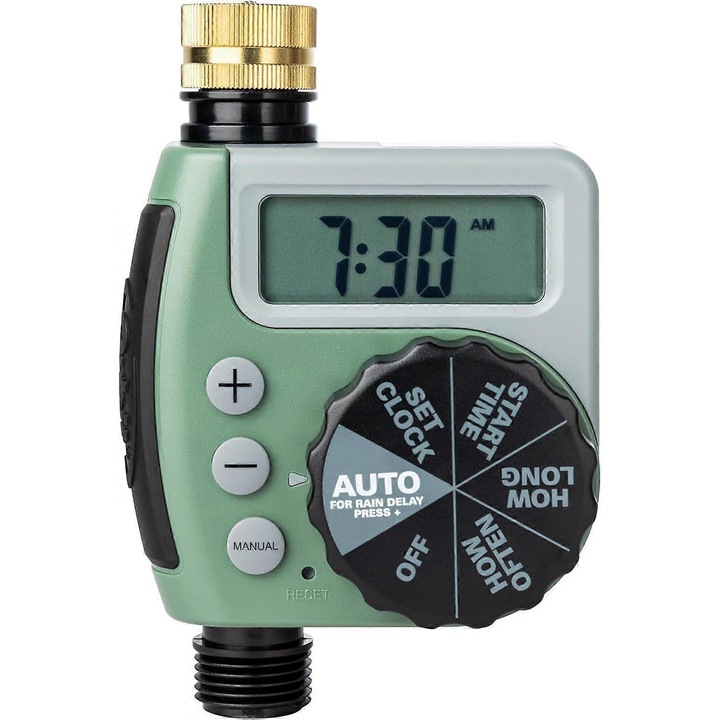 Egylyukú csaptelep időzítő, 62056, semleges, egy tárcsával