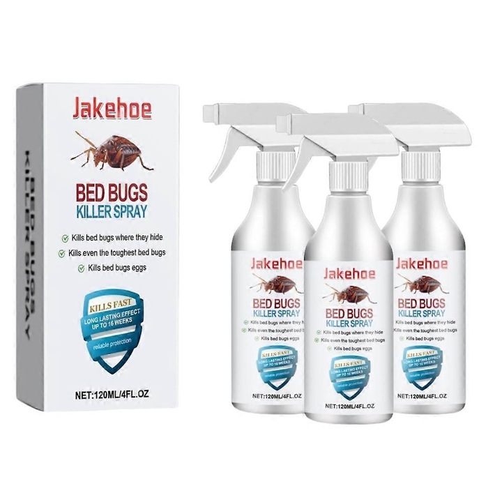 Spray insecticid pentru plosnite de pat, 500ml, cu extracte de menta, lemn dulce si hamamelis