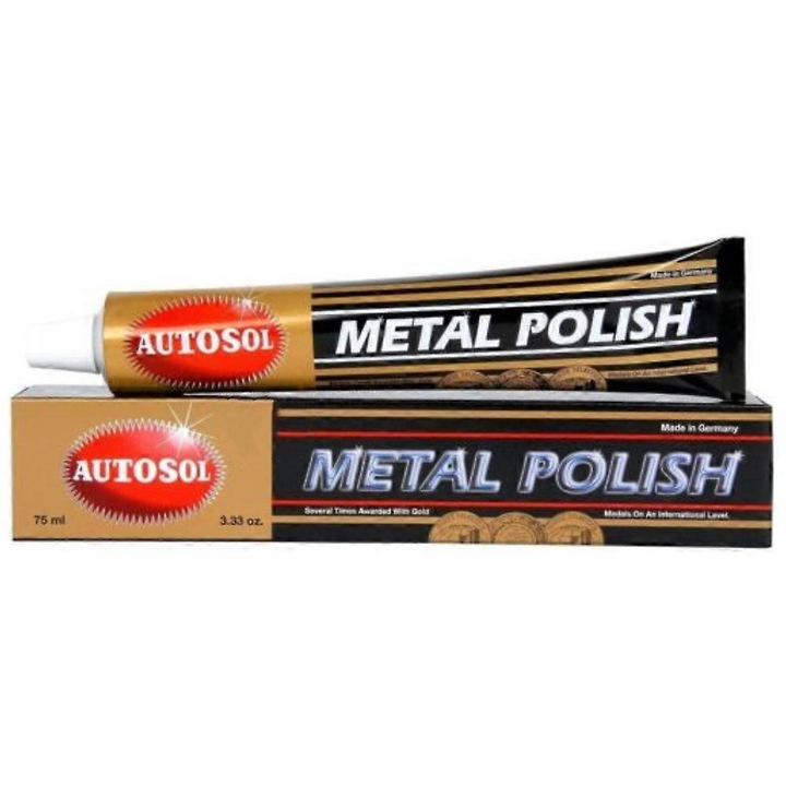 Pasta de lustruit metalica, 50ml, pentru curatare si protectie, Autosol