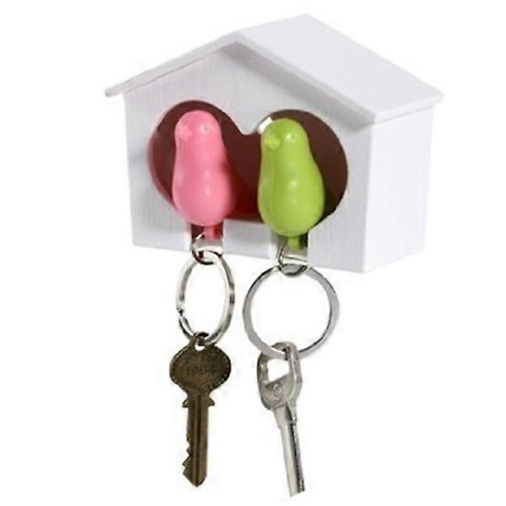 Cutie chei forma Casuta pentru pasari, 9.4x6.4x4.4cm