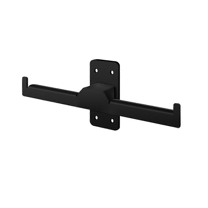 Suport pentru rucsac de suflare, suport pentru unelte din otel, negru, montare pe perete