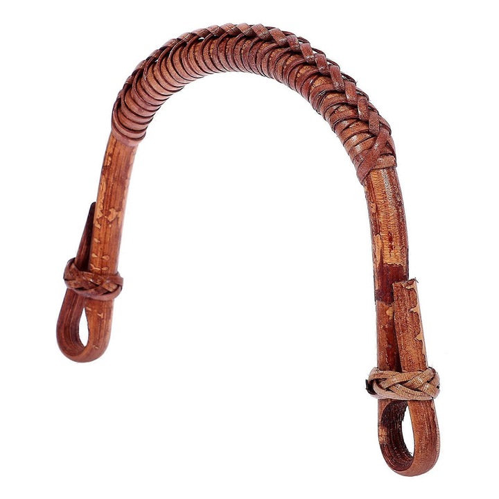 Maner de rezerva pentru ceainic din ratan, culoare maro, dimensiuni 12.50x10.50x1.00cm