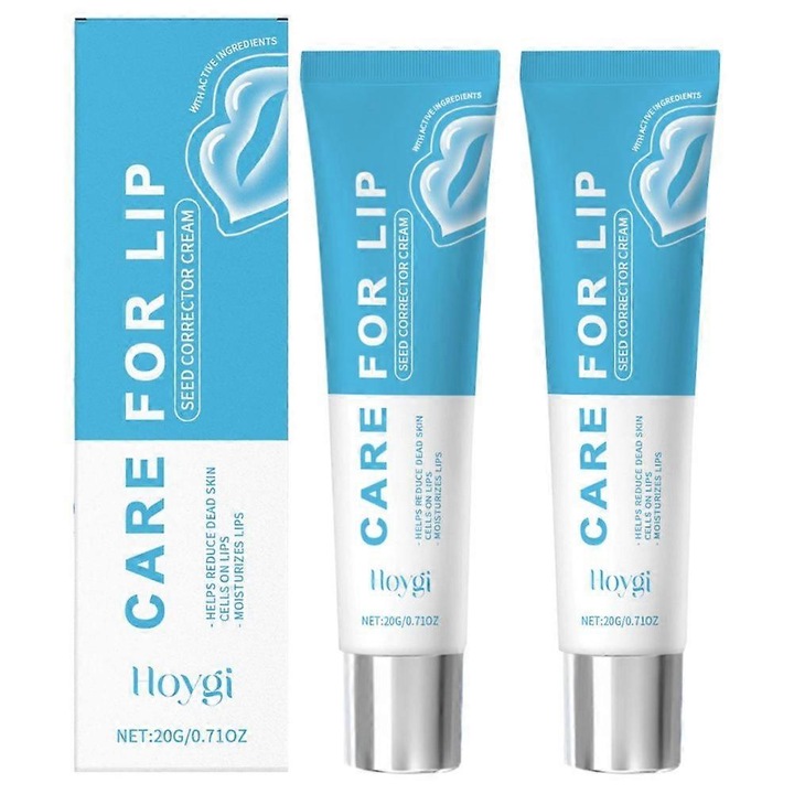 Ajkak krém, 2 darab, javítja a száraz ajkakat, hidratálja, hoygi, 20g