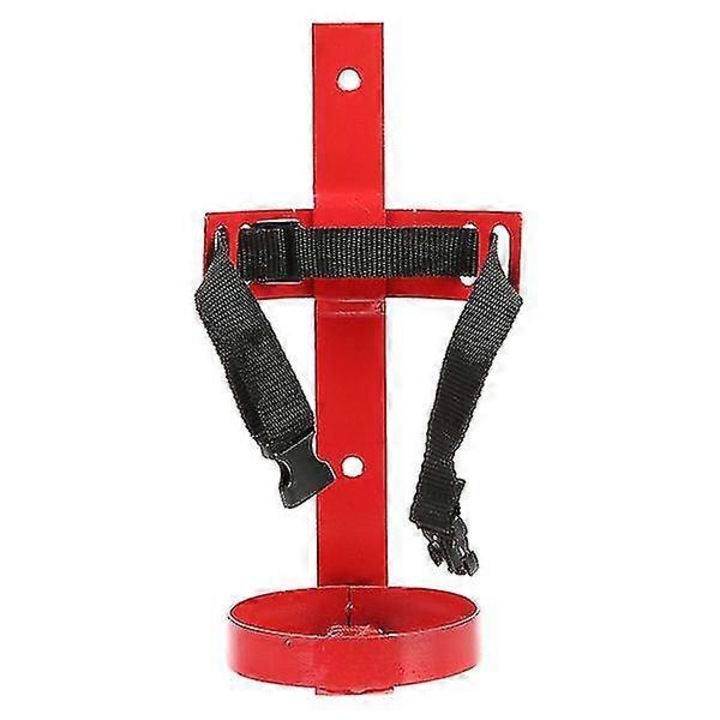 Suport pentru stingator de incendiu, 25.50x10.10x10.10cm, material metalic, design montare pe perete, set 1 buc.