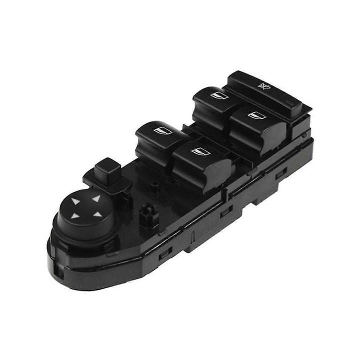 Comutator geam electric pentru E83 X3 2004-2010, negru, 1 bucata