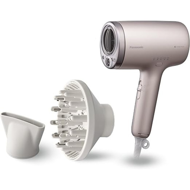 Panasonic EH-NA9N-E825 hajszárító nanoe™ és ásványi ionokkal, védelem a hajkárosodás ellen, gyors szárítás, fejbőr üzemmódok, koncentrátor fúvóka, 1600 W