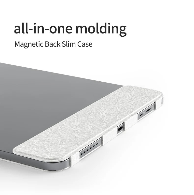 Husa magnetica slim pentru Ipad 10th generation 10.9/ A16 11, Culoarea Gri – design usor, protectie durabila, folio, magnetic