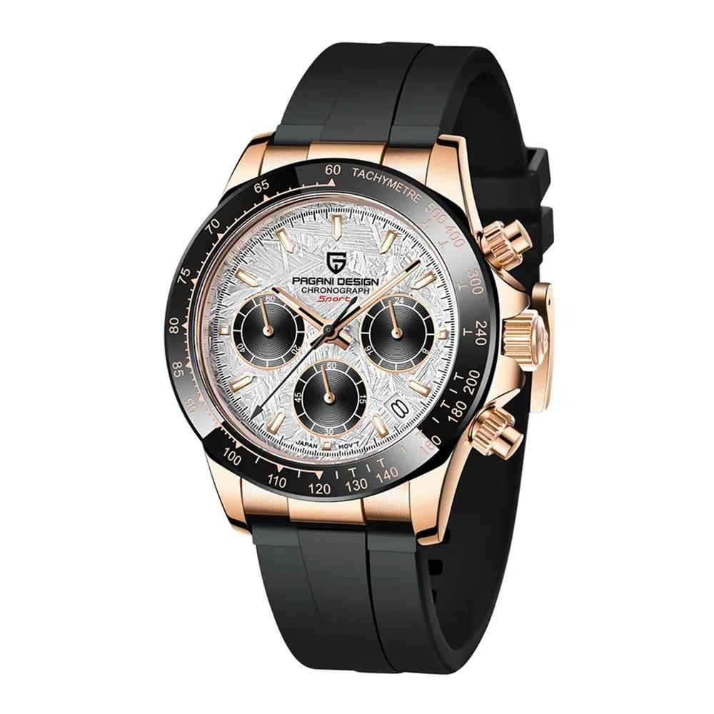 Ceas cronograf Pagani Design PD-1664, quartz Japan Seiko VK63