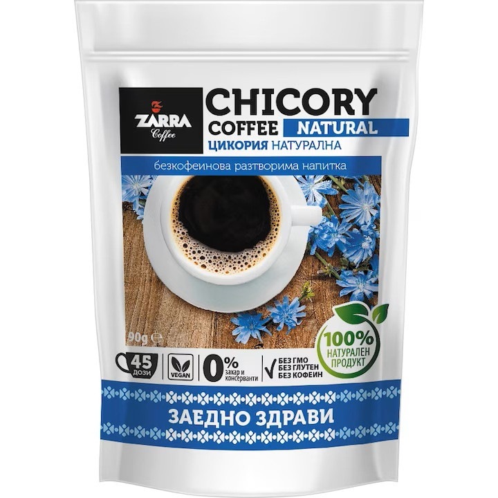 Cicoare ZARRA coffee, Naturala, Solubila, 90g