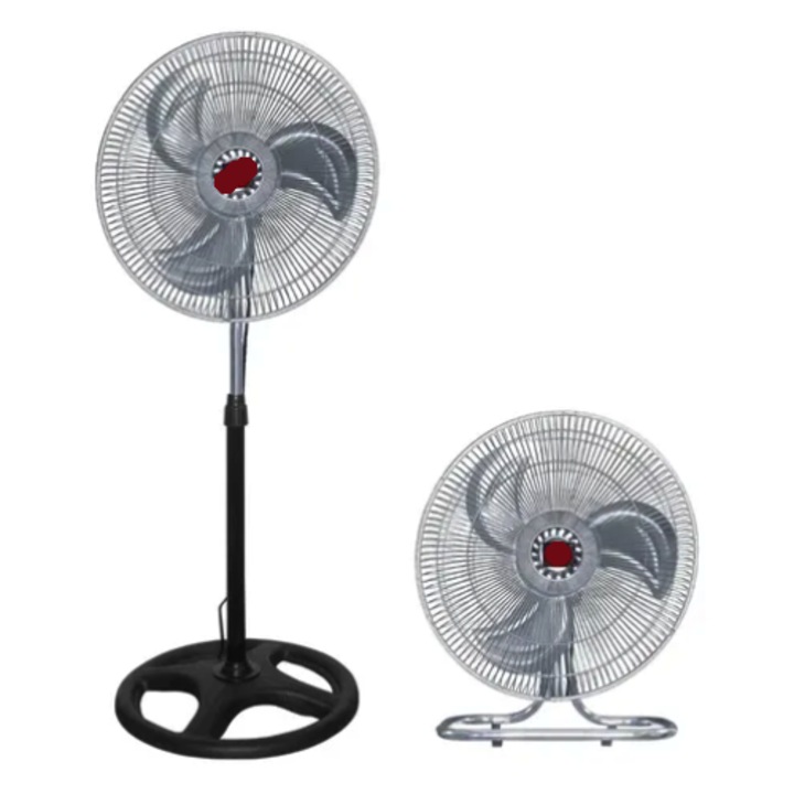 Nagy teljesítményű 2 az 1-ben fém ventilátor FS 4251 állvánnyal