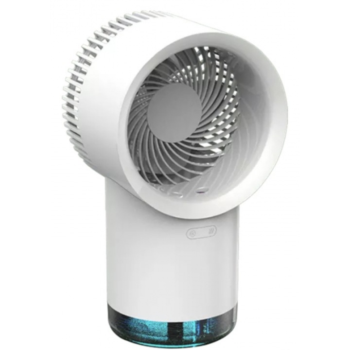 Nagy teljesítményű 4 az 1-ben 3 sebességes asztali ventilátor párásítóval