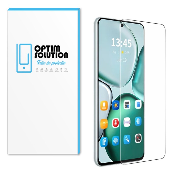 Folie Sticla Securizata 2.5D compatibila cu Google Pixel 10 Pro, OPTIM SOLUTION, Protectie 9H, Claritate HD, Oleophobic, Transparent