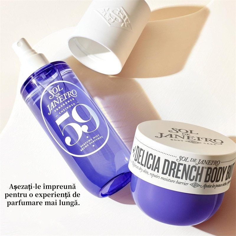 Spray de corp pentru femei, Sol de Janeiro Cheirosa '59, 90 ml