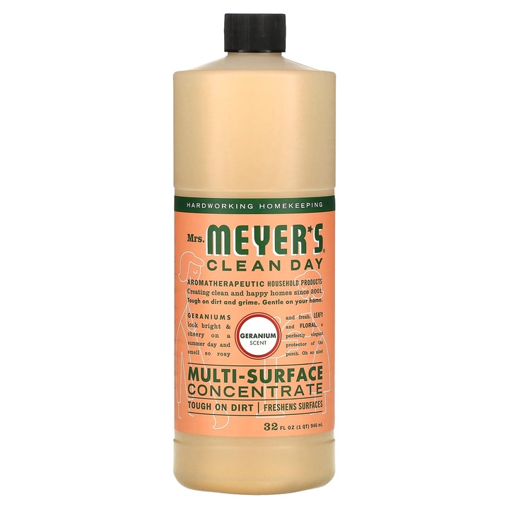 Concentrat universal Mrs. Meyers Clean Day, geranium, 946 ml