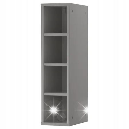 Etajera IKEA TORNVIKEN gri 20x37x80cm - eMAG.ro