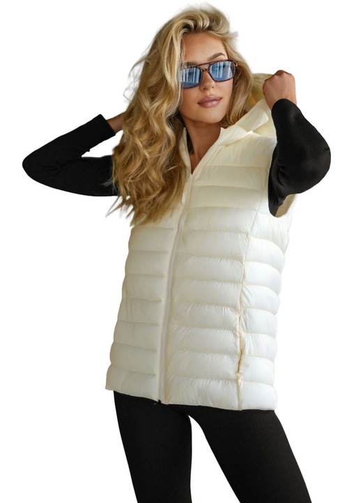 Női mellény - Ekrü OZONEE JS/11Z8225 M