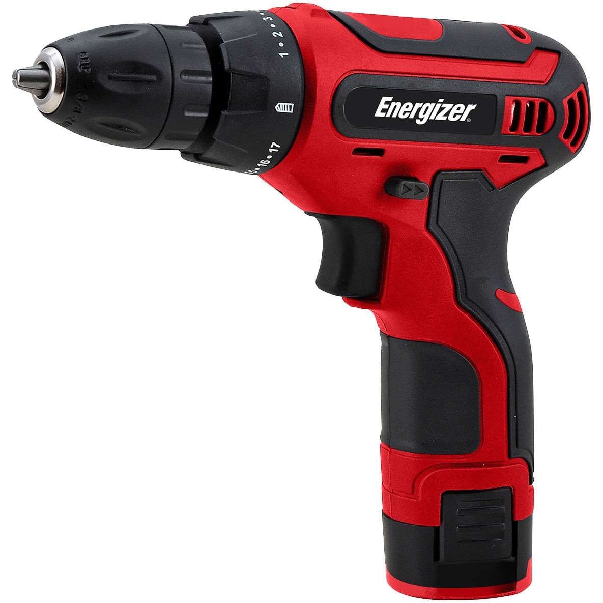 Masina de gaurit si insurubat (bormasina) Energizer, 12V, 25Nm, max 700rpm, inclus acumulator Litiu-Ion 1500 mAh, 3.7V, cu incarcare USB-C
