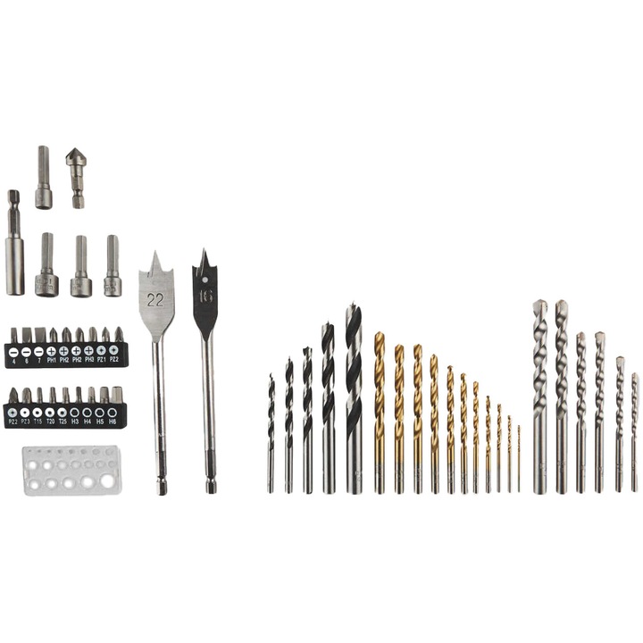 Set Burghie si Freze Energizer, include 30 piese