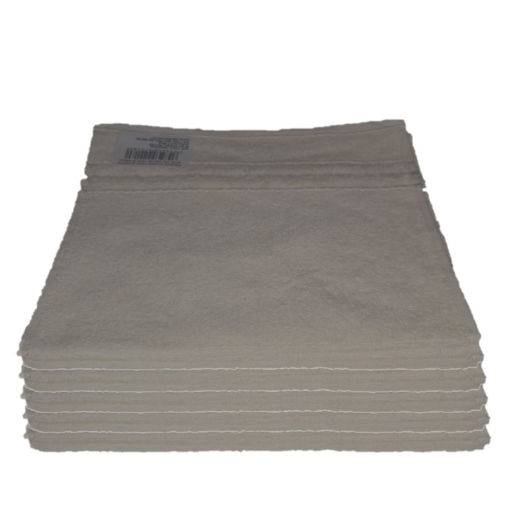 Комплект 10 кърпи 100% памук, 30x50, Shadow Gri, Studio Casa