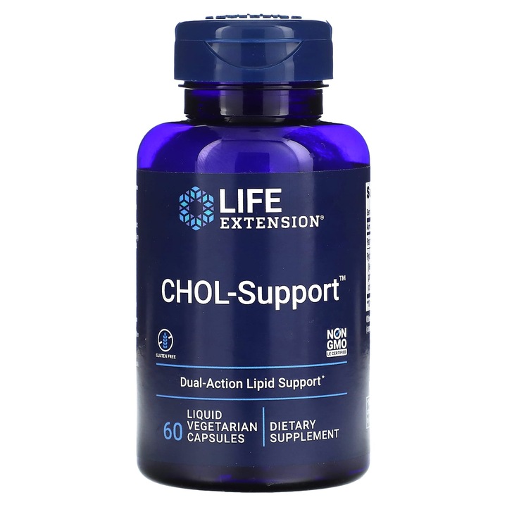 Supliment alimentar, CHOL-Support, 60 capsule vegetale