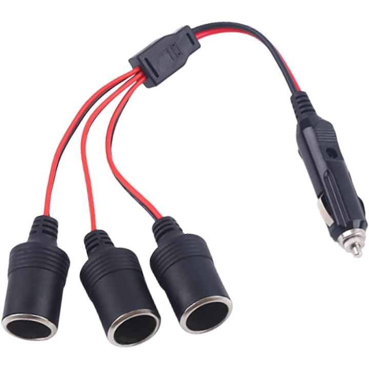 Parafasa autós szivargyújtó elosztó, 15A, 15.15", 12V-24V eszközökhöz