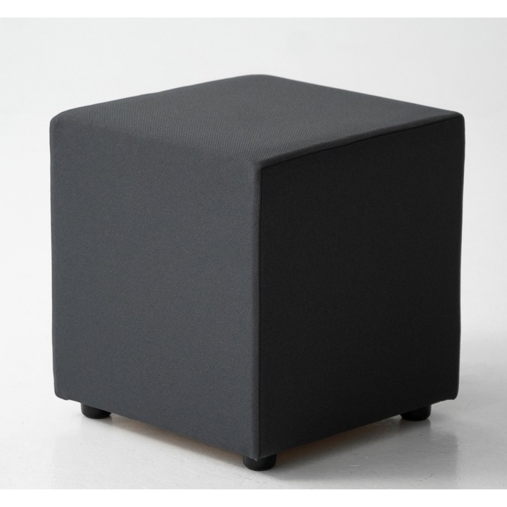Неврозвуков масажен куб, тъмносив, 45x45x48.3 см