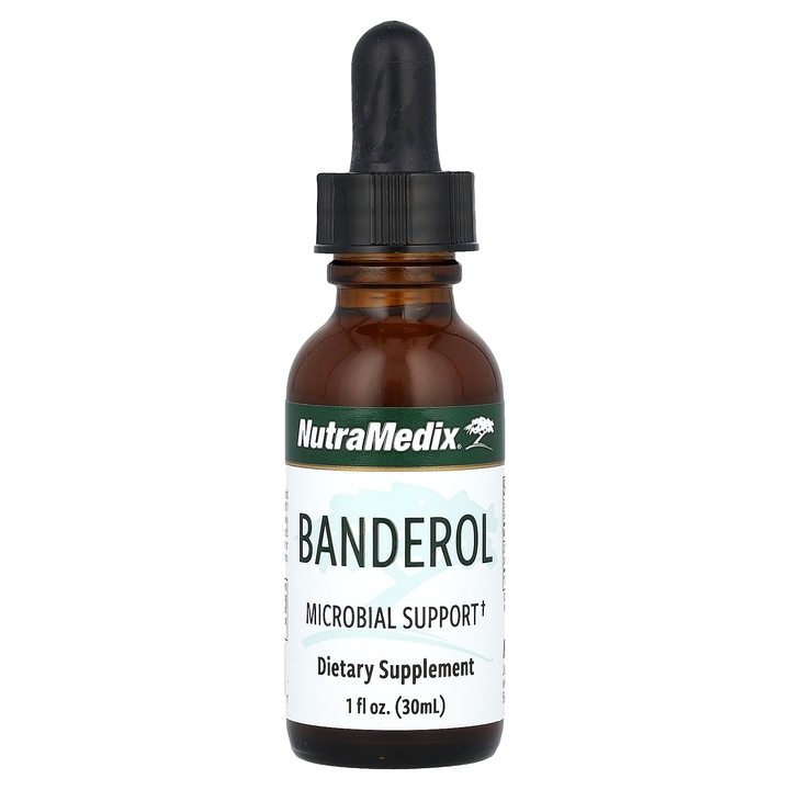 Supliment alimentar NutraMedix, Banderol, 30 ml, suport microbiologic