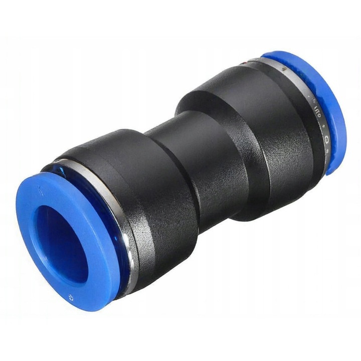 12 mm-es műanyag adapter vízvezeték-szereléshez