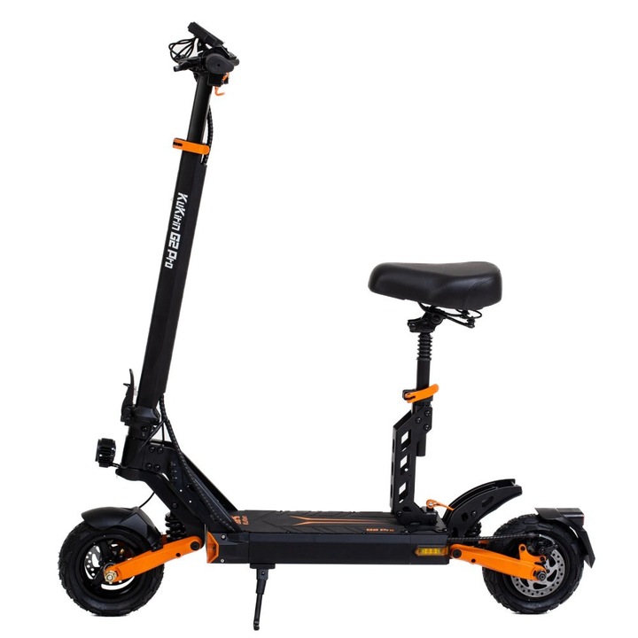 KuKirin G2 Pro elektromos roller felnőtteknek, 600 W-os motor, 9 hüvelykes gumiabroncsok, terepjáró roller, 48 V és 15,6 Ah akkumulátor, összecsukható