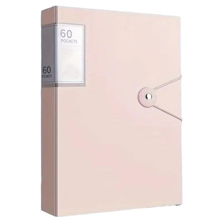 Mapa IFREE A4, 60 file, roz, usoara, portabila