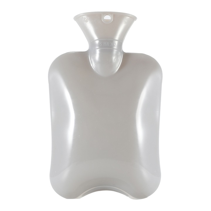 Термо бутилка за топла вода, 500мл, сребриста, 24.5х10.5см, PVC