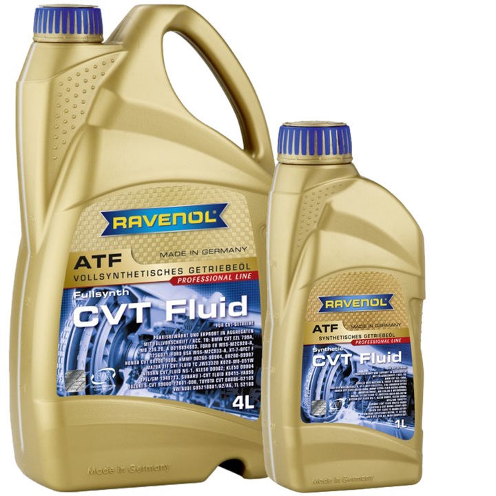 Pachet 5 litri ulei Ravenol ATF CVT Fluid pentru transmisie automata