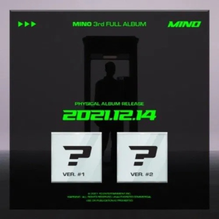 CD Mino - 3rd Full Album, K-pop, 1 CD