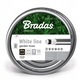 Set accesorii gradinarit Bradas, furtun 1/2" 20m, pistol de stropit multifunctional, suport furtun, 2 cuple rapide, gri-alb