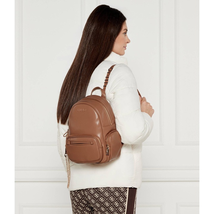 Дамска раница, Liu Jo, AF4109, Коняк кафяв