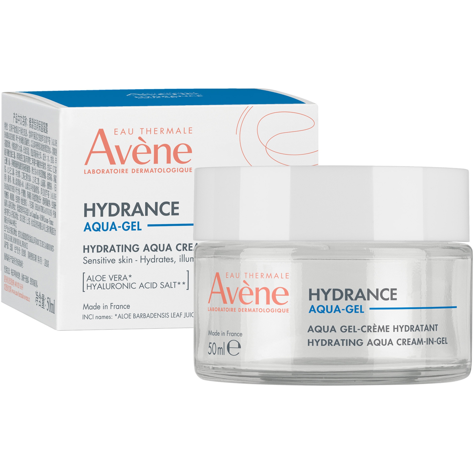 Crema hidratanta Aqua Gel Hydrance Avene, 50 ml