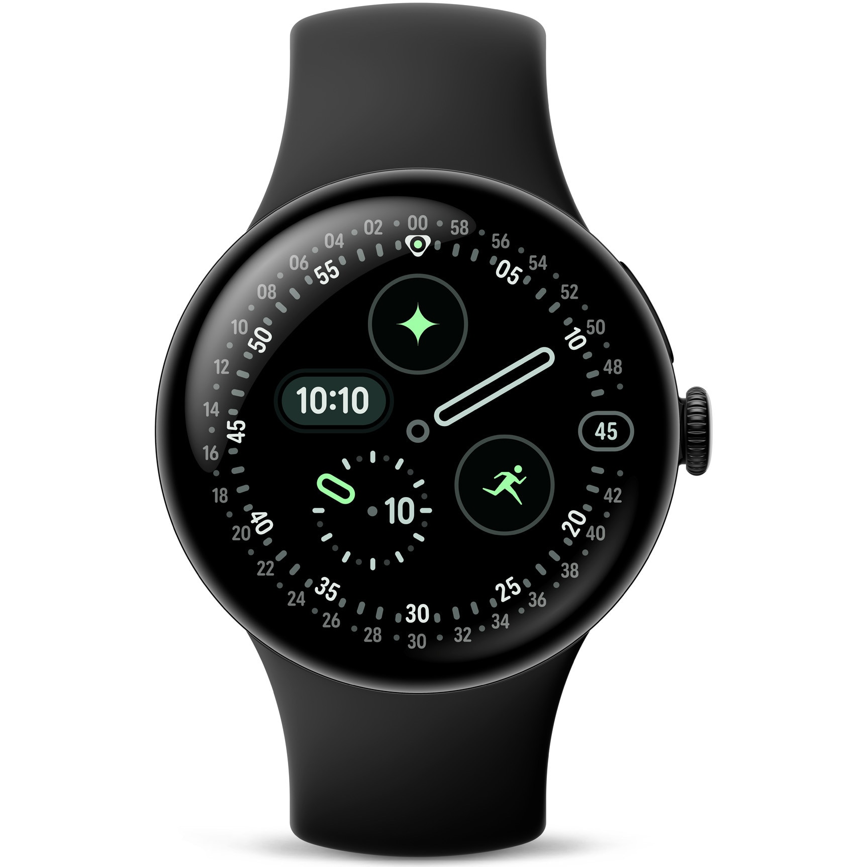 Smartwatch Google Pixel Watch 4, 41mm, Black/Obsidian