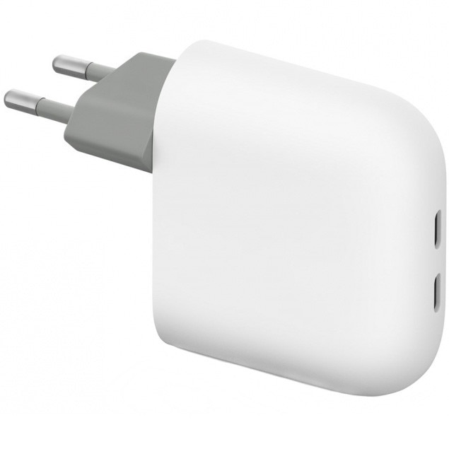 Incarcator Google Dual USB-C Charger, Snow