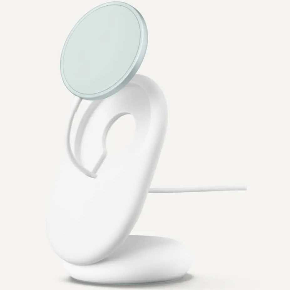 Incarcator wireless Google Puck + Stand, Snow