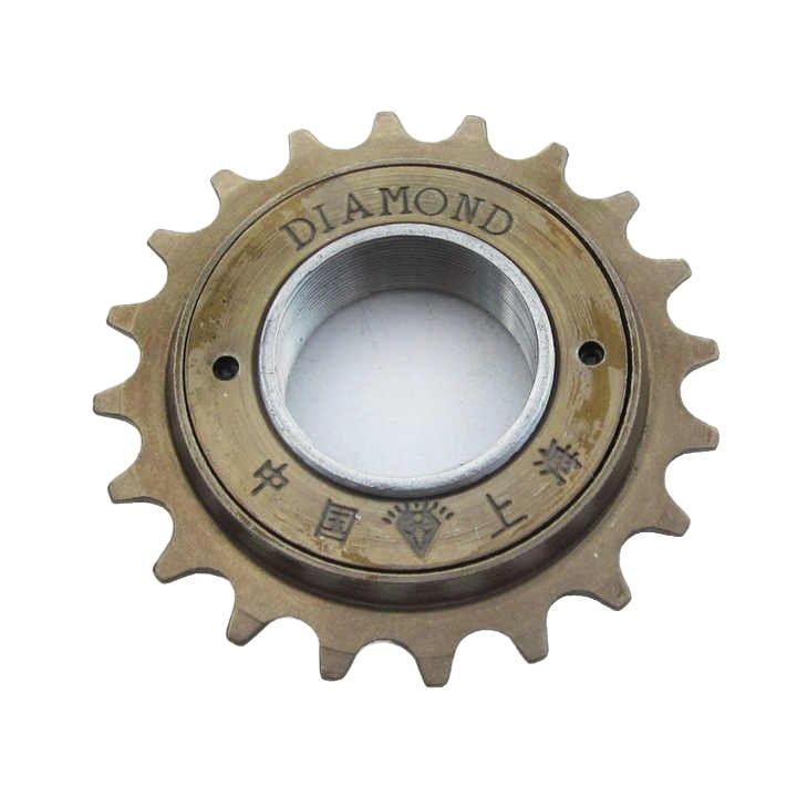 Pinion bicicleta, 18T, o singura viteza, otel rezistent, filet standard