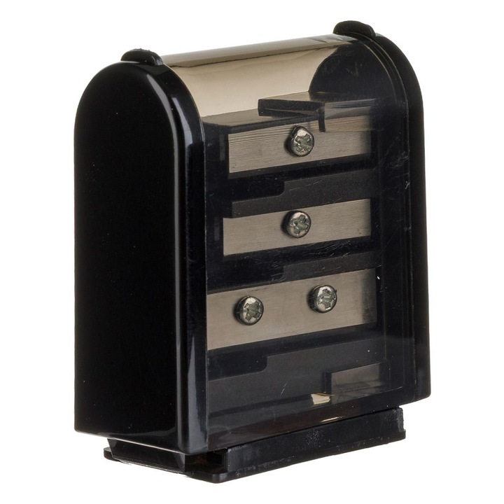 Ascutitoare Tripla Butoias Negru