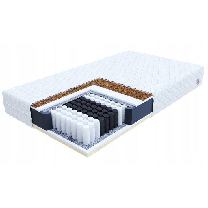 FDM ARDEA matrac 120x200 cm, H4/H3 keménységű, antiallergén, PREMIUM JERSEY huzattal