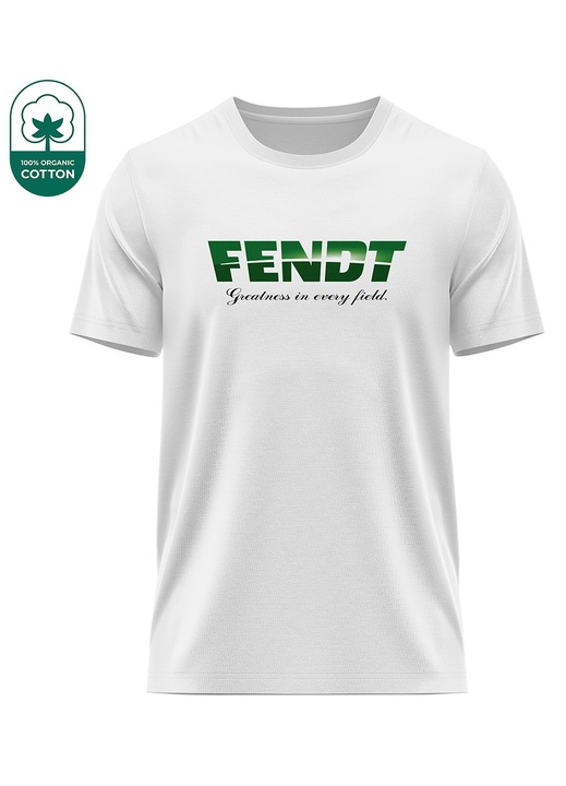 Fendt 34.84 férfi ricou, rövid ujjú, fehér