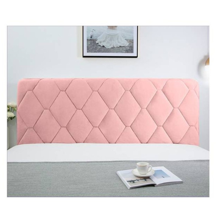 Husa pentru pat, elastica, roz, 130x70cm