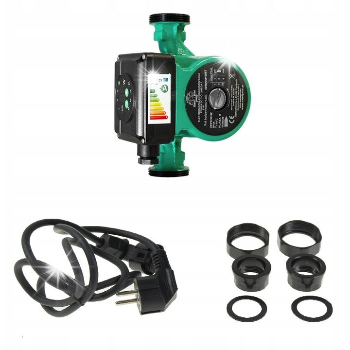 Автоматична CO2 помпа OMEGA 2, 25/4-180, енергийно ефективна, 6-22W, 5x110°C