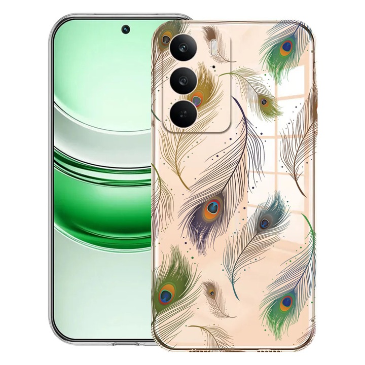 BestCase® Husa Clear Silicon pentru Realme C71, Flower, 2041144 T 152