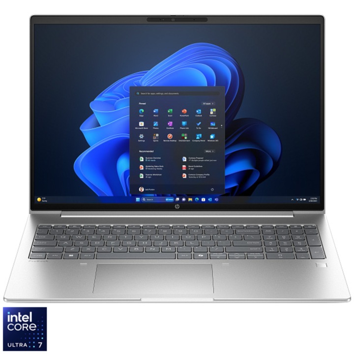 Laptop HP EliteBook x360 Flip G1i cu procesor Intel® Core™ Ultra 7 258V pana la 4.8GHz, 14'' WUXGA, Touch, 32GB LPDDR5X RAM, 1TB SSD, Intel® Arc Graphics, Windows 11 Pro, Atmospheric Blue, 3y on-site Premium Care