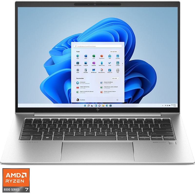 Laptop HP EliteBook 845 G11 cu procesor AMD Ryzen 7 8840HS pana la