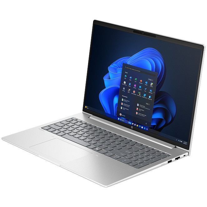Laptop HP ProBook 4 G1a cu procesor AMD Ryzen 7 250 pana la 5.1 GHz, 16'' WUXGA, IPS, 24GB DDR5 RAM, 512GB SSD, AMD Radeon Graphics, Windows 11 Pro, Pike Silver