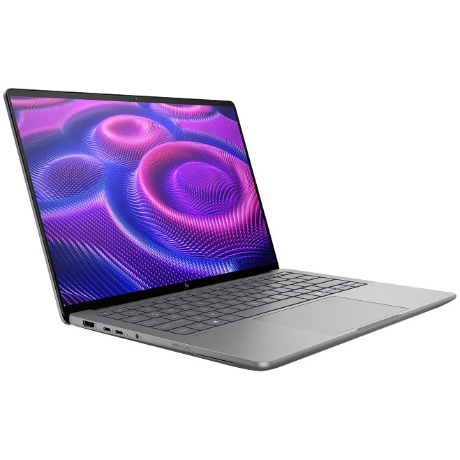 Laptop HP Zbook ULTRA G1a cu procesor AMD Ryzen AI MAX+ PRO 395 pana la 5.1GHz, 14'' 2.8K Touch, IPS, 64GB LPDDR5X RAM, 2TB SSD, AMD Radeon Graphics, Windows 11 Pro, Meteor Silver